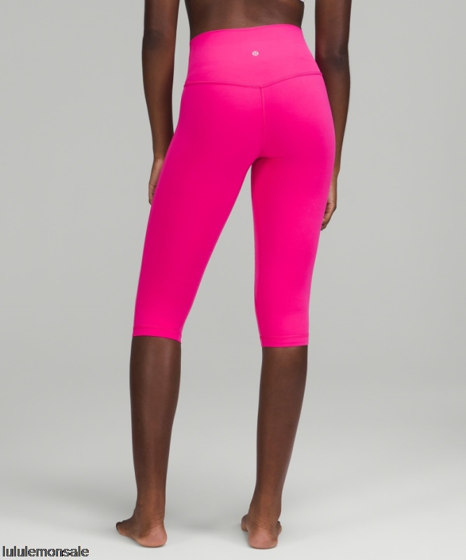 Lululemon Damen DELULU108 | Ausrichten High-rise Crop 17 Sonic Pink
